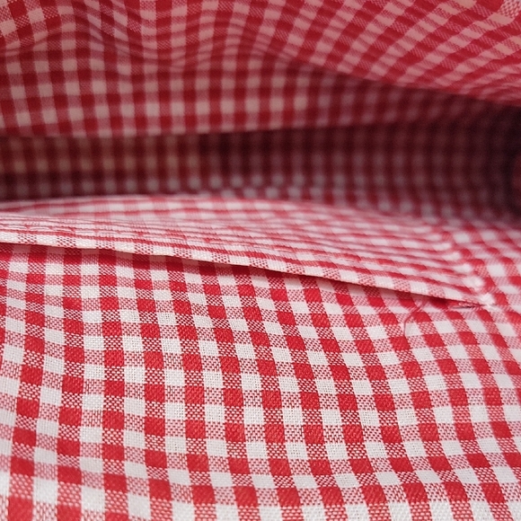 Straw Woven Cherry Embroidered Crossbody Bag in Natural - Picture 6 of 13